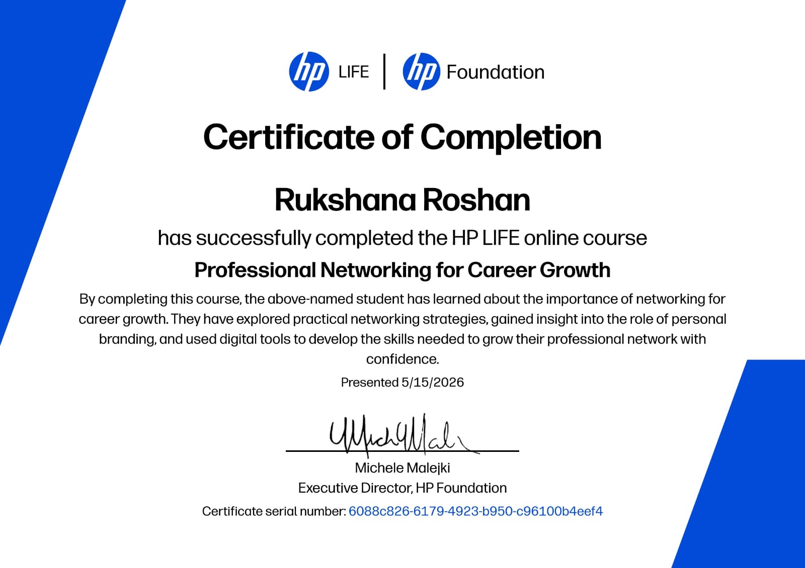 Professional Networking