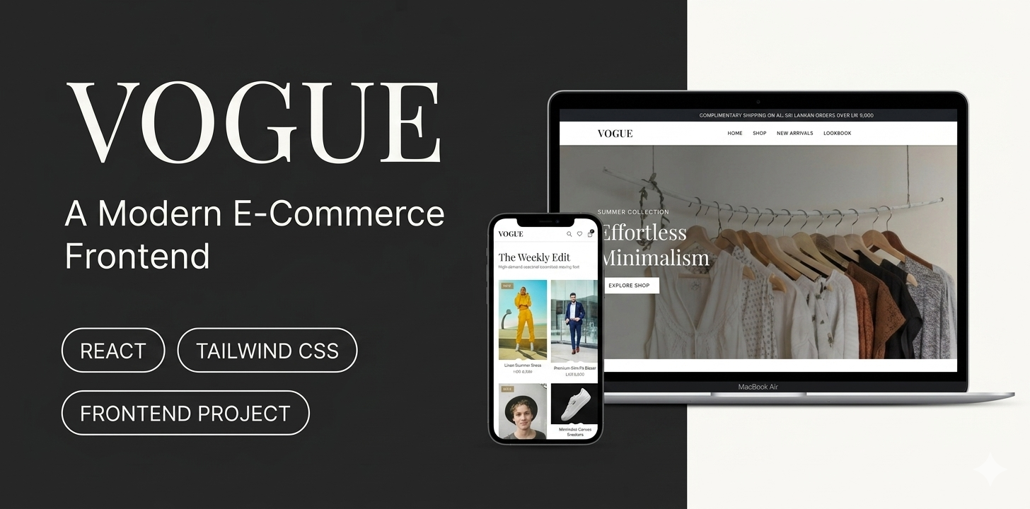 Fashion Store Website project screenshot